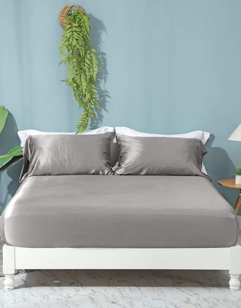 19 Momme Silk Fitted Sheet (1 pcs) (T)